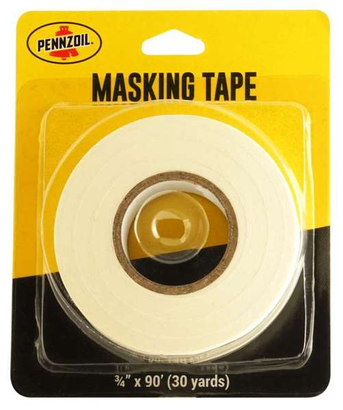 Pennzoil - Cinta adhesiva de enmascarar de 3/4" x 90" - 12/1ct