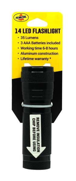 Pennzoil - 14 LED Flash Light - 1/12ct
