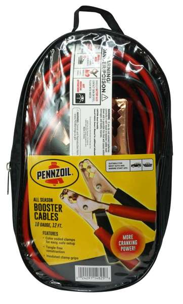 Pennzoil - HD 12ft Booster Cable - Single