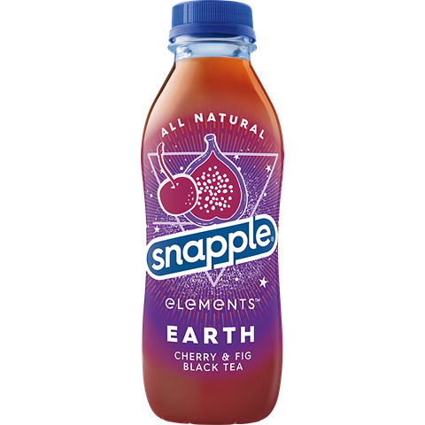 Snapple - Té negro Elements Earth Cherry & Fig - 12/16oz