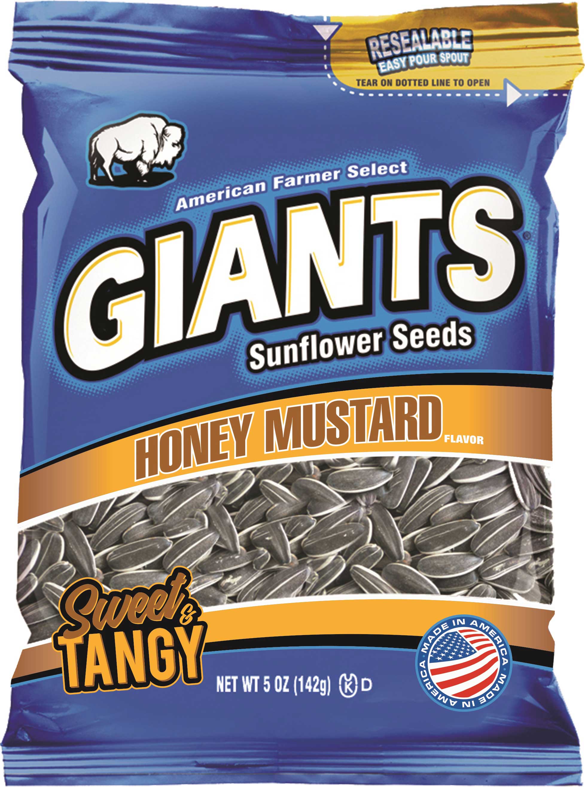 Gigantes - Semillas de mostaza y miel - 12/5oz