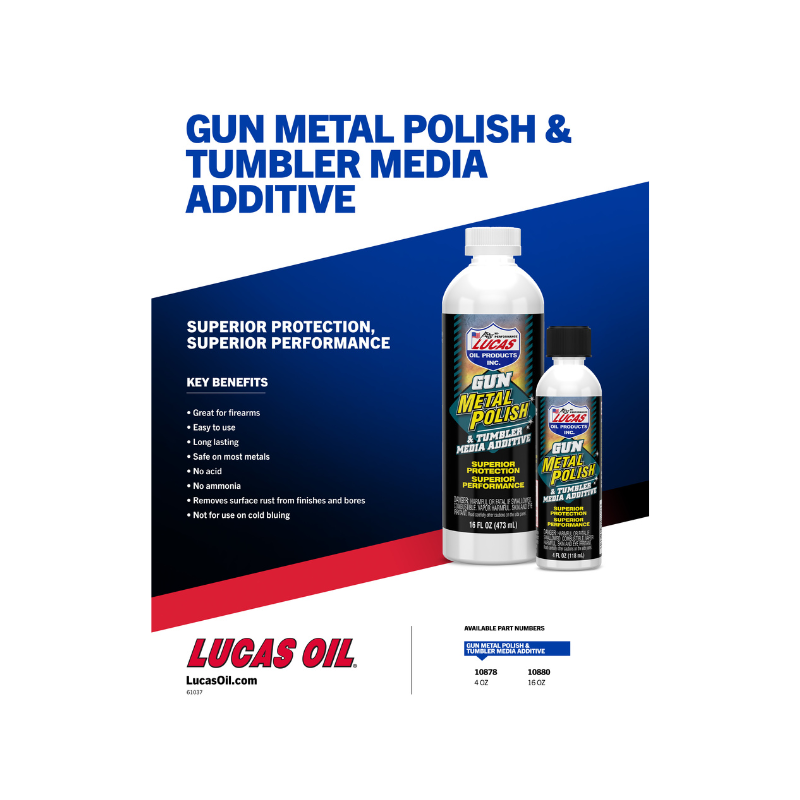 Lucas - Gun Metal Polish - 12/16oz