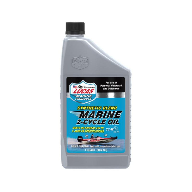 Lucas - Synthetic Blend 2-Cycle Marine Oil - 6/1qt