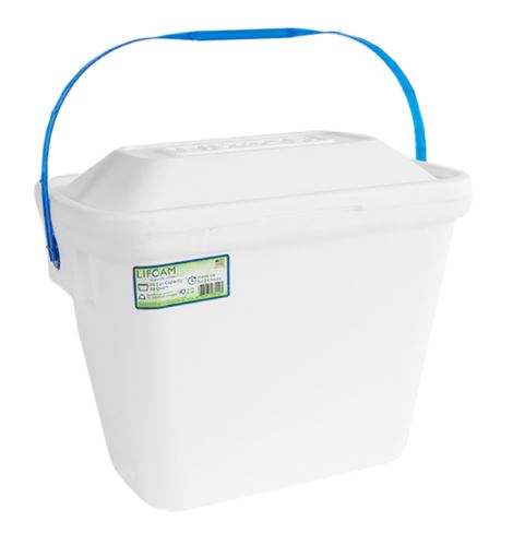 Lifoam - Enfriador anidado con asa para latas de 12/12 oz (1/12 u.)
