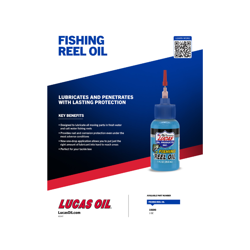 Lucas - Fishing Reel Oil - 20/1oz