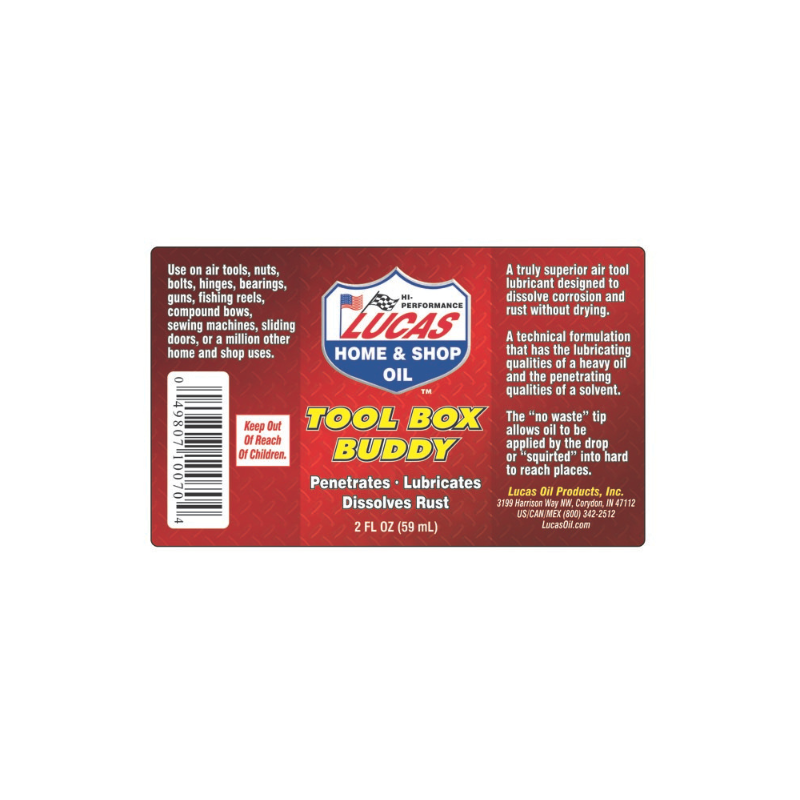 Lucas - Tool Box Buddy  - 18/0.5oz