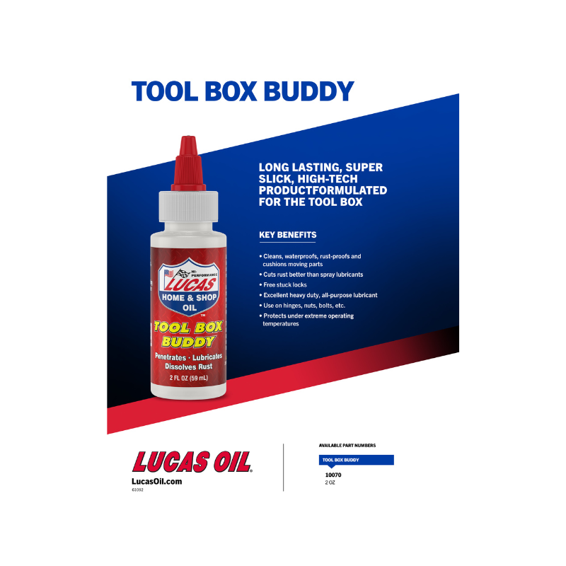 Lucas - Tool Box Buddy  - 18/0.5oz