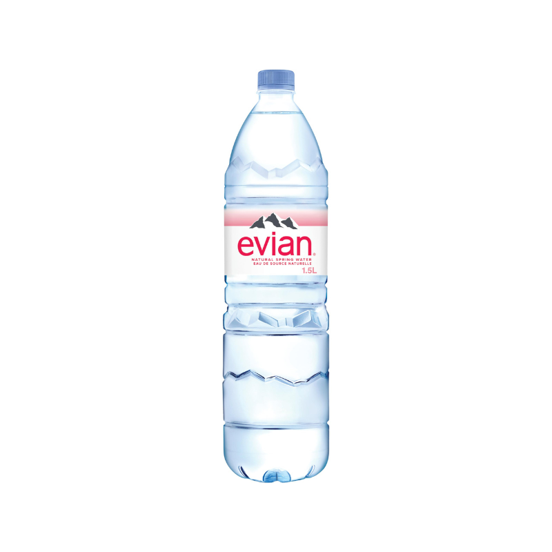 Evian - Water - 12/1.5L