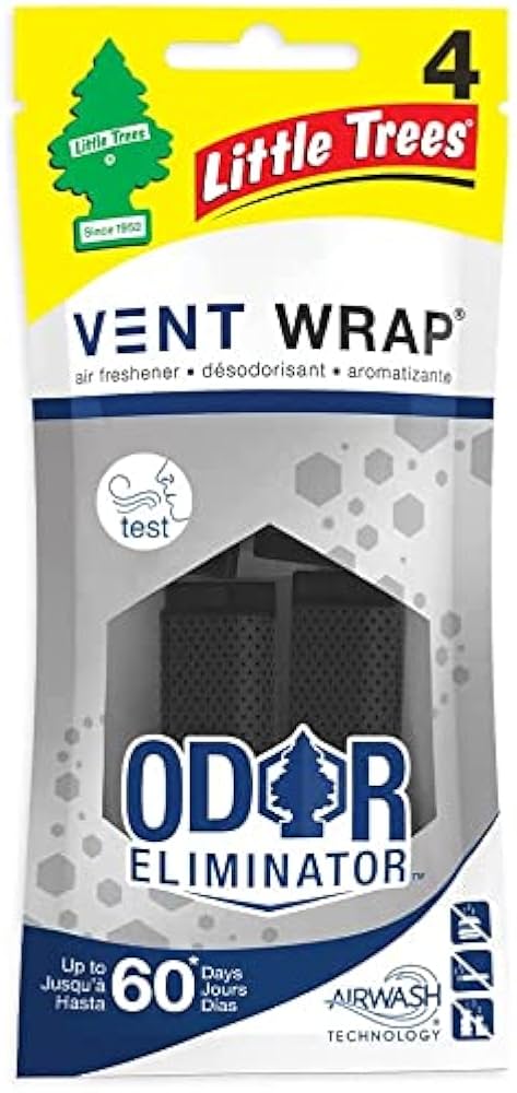 Little Trees - Vent Wrap Odor Eliminator - 4/1pk