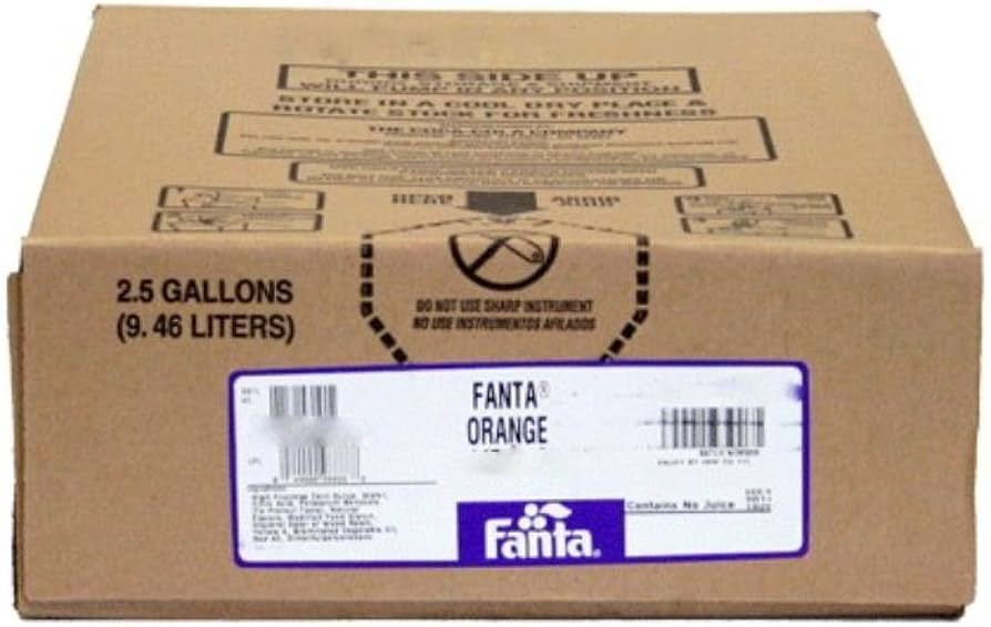 Fanta - BIB Orange - 1/2.5Gal