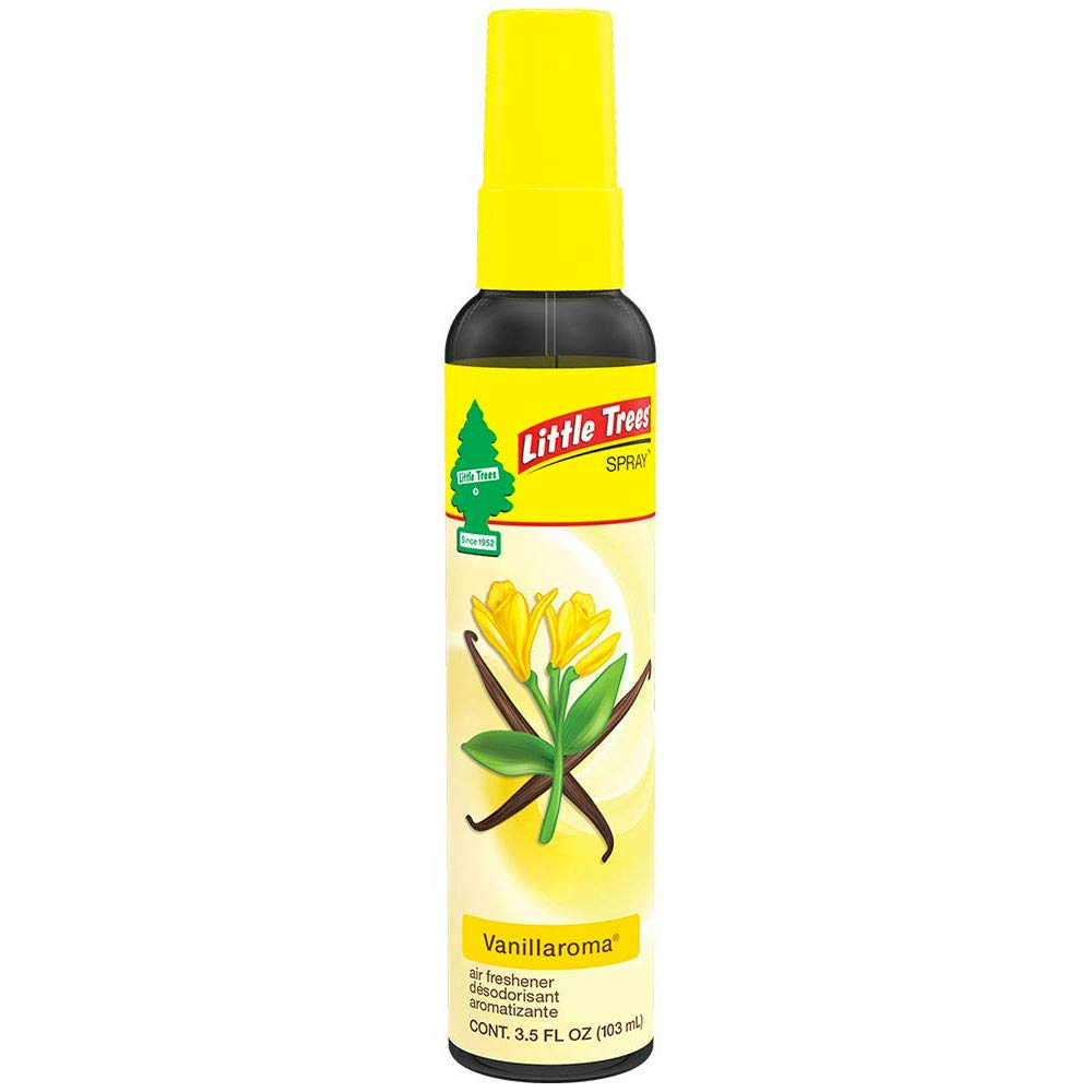Little Trees - Ambientador para coche en spray VANILLAROMA - 6/3,5 oz