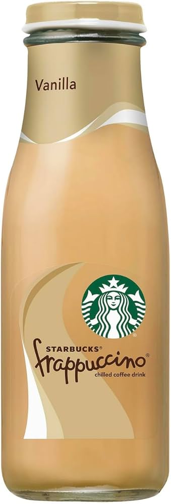 Starbucks - Frappuccino de café con vainilla - 12/13,7 oz