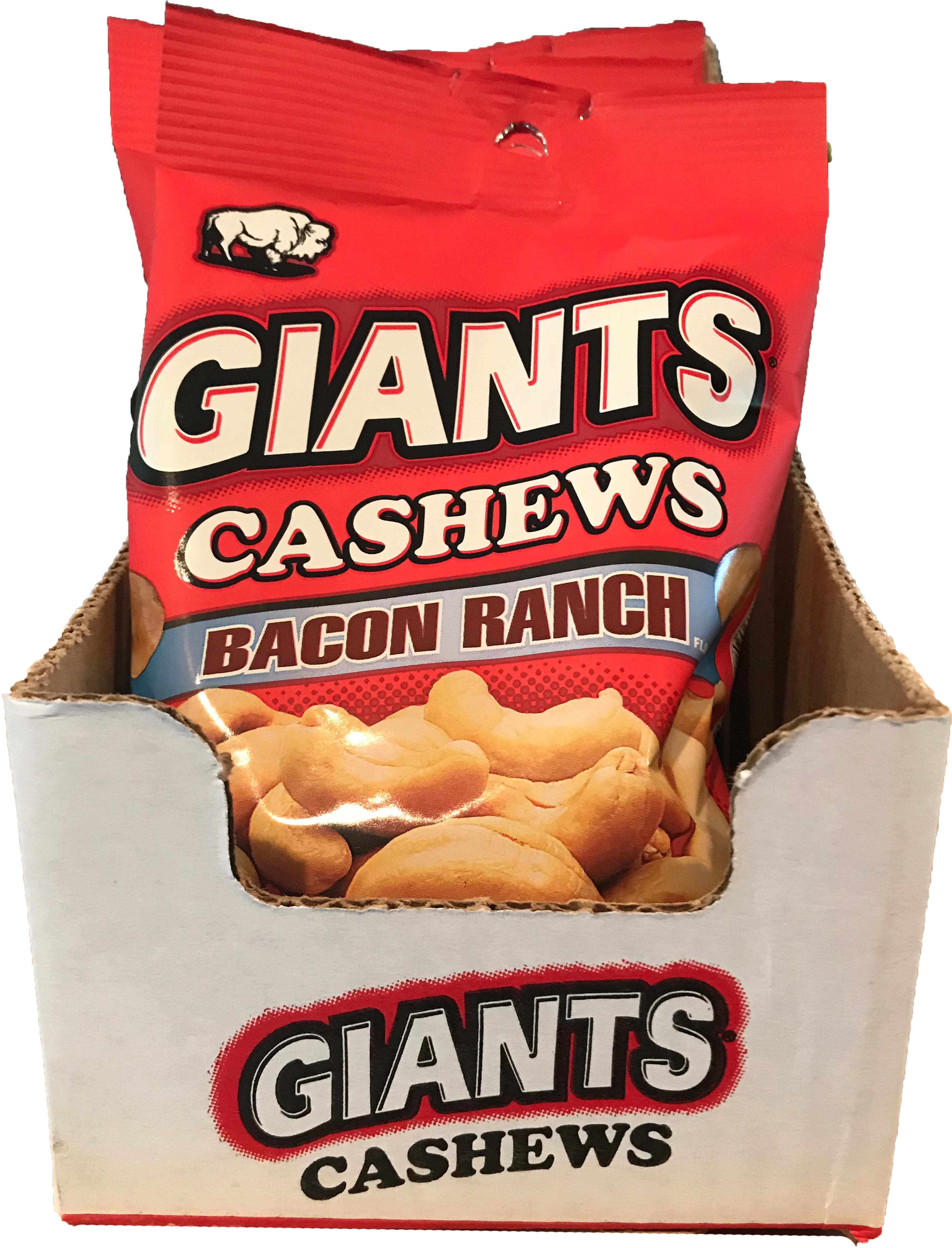 Gigantes - Anacardos, tocino y salsa ranch - 8/4 oz