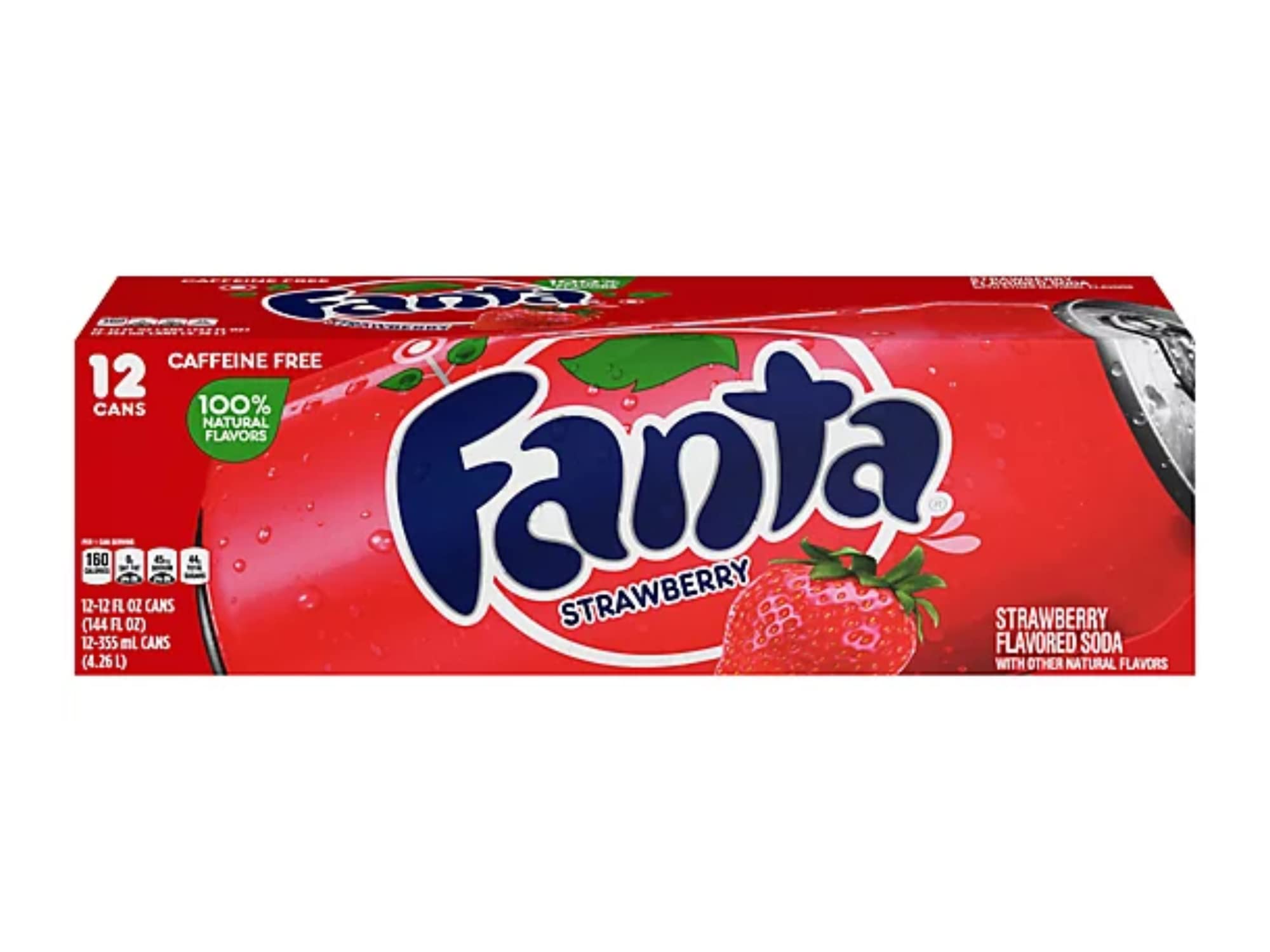 Fanta - Fresa - 12oz paquete de 2/12