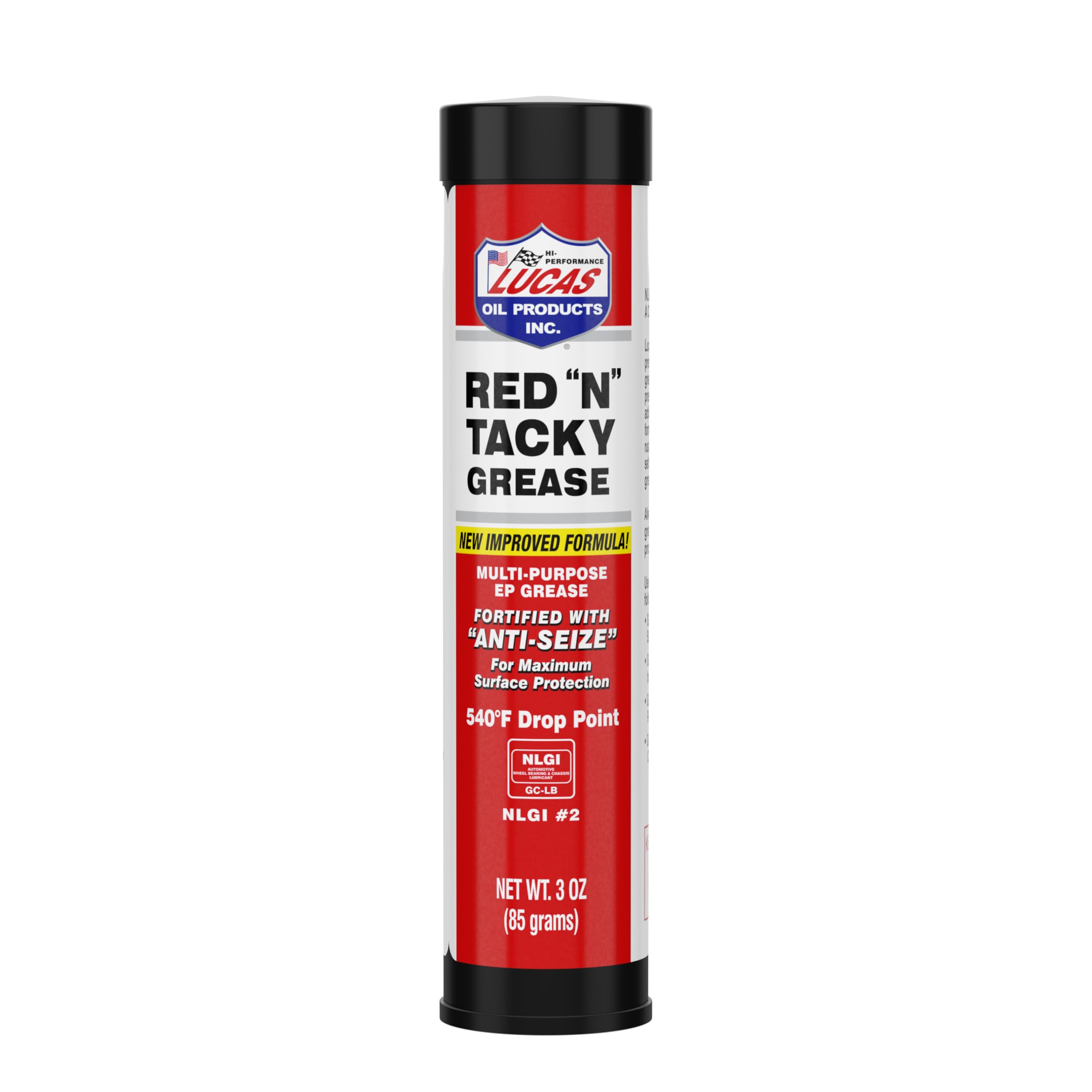 Lucas - Red "N" Tacky Grease - 10/3/3oz
