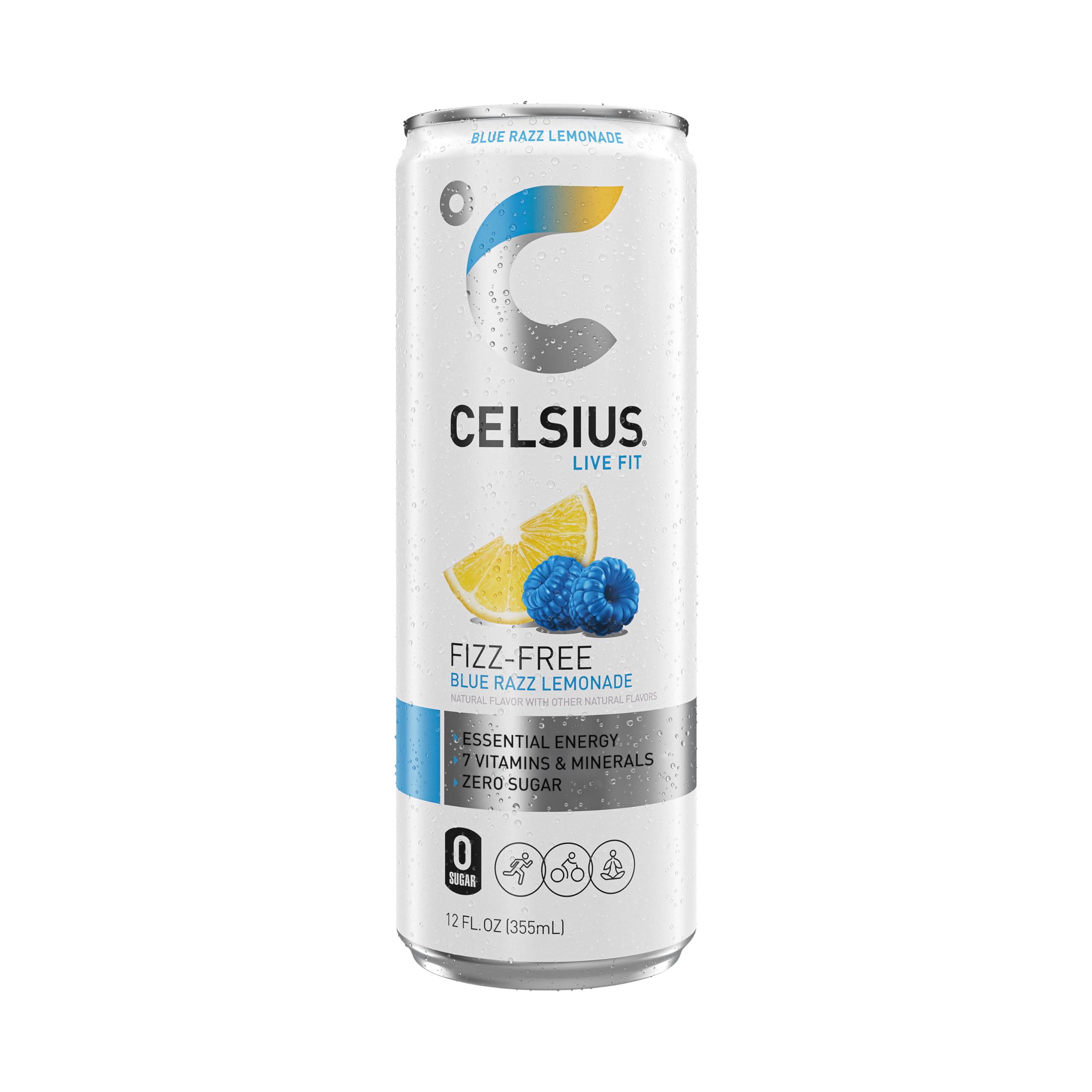 Celsius - Fizz Blue Razz Lemonade - 12/12oz