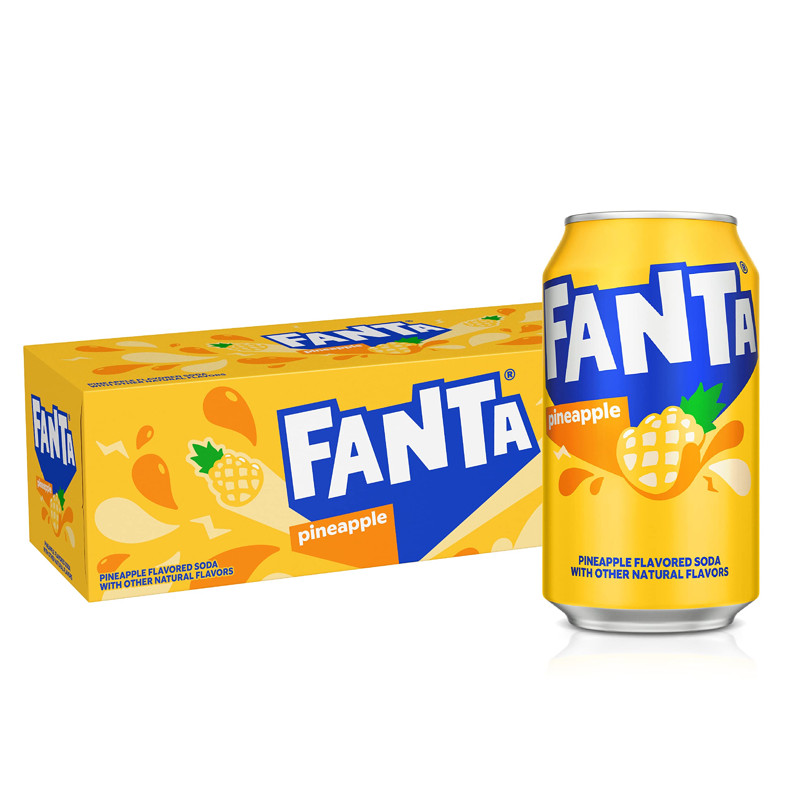 Fanta - Piña - 12oz paquete de 2/12