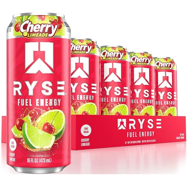 Ryse Fuel - Cherry Lime - 12/16oz