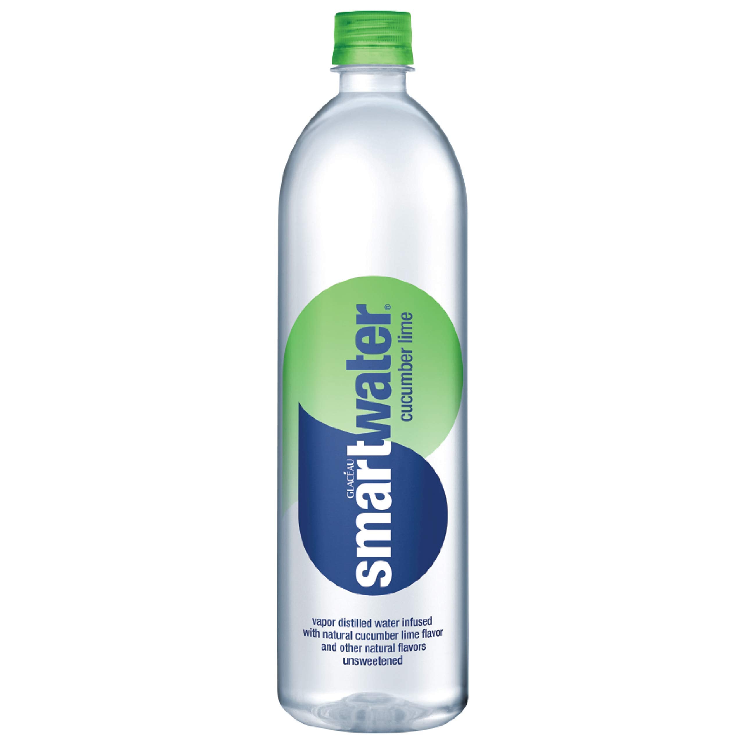 Smart Water - Vapor Distilled Water Cucumber Lime Sports Cap - 12/700ml
