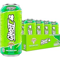 Ghost - Sour Black Cherry Warheads - 12/16oz