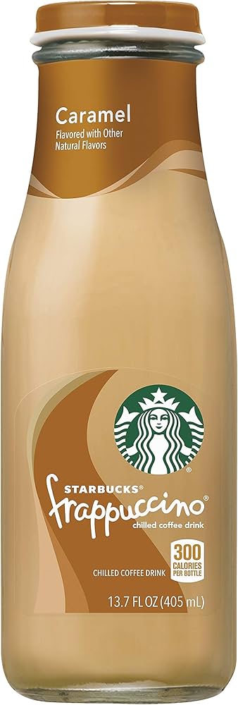 Starbucks - Café Frappuccino con caramelo - 12/13,7 oz