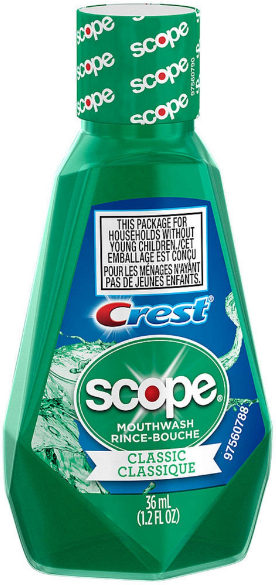 Crest - Scope Mouth Wash Classic - 18/1.2oz