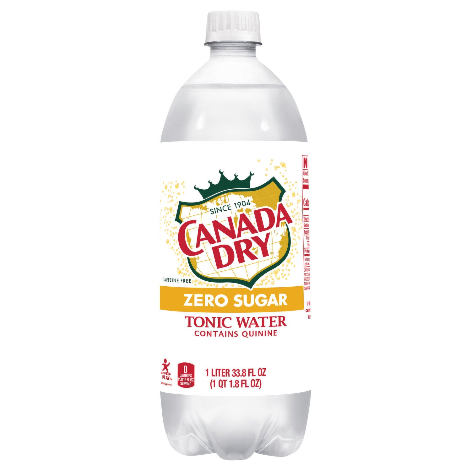 Agua tónica Canada Dry Zero - 15/1L