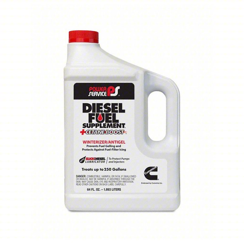 Power Service - Diesel Fuel Supplement + Cetane Boost - 6/64oz