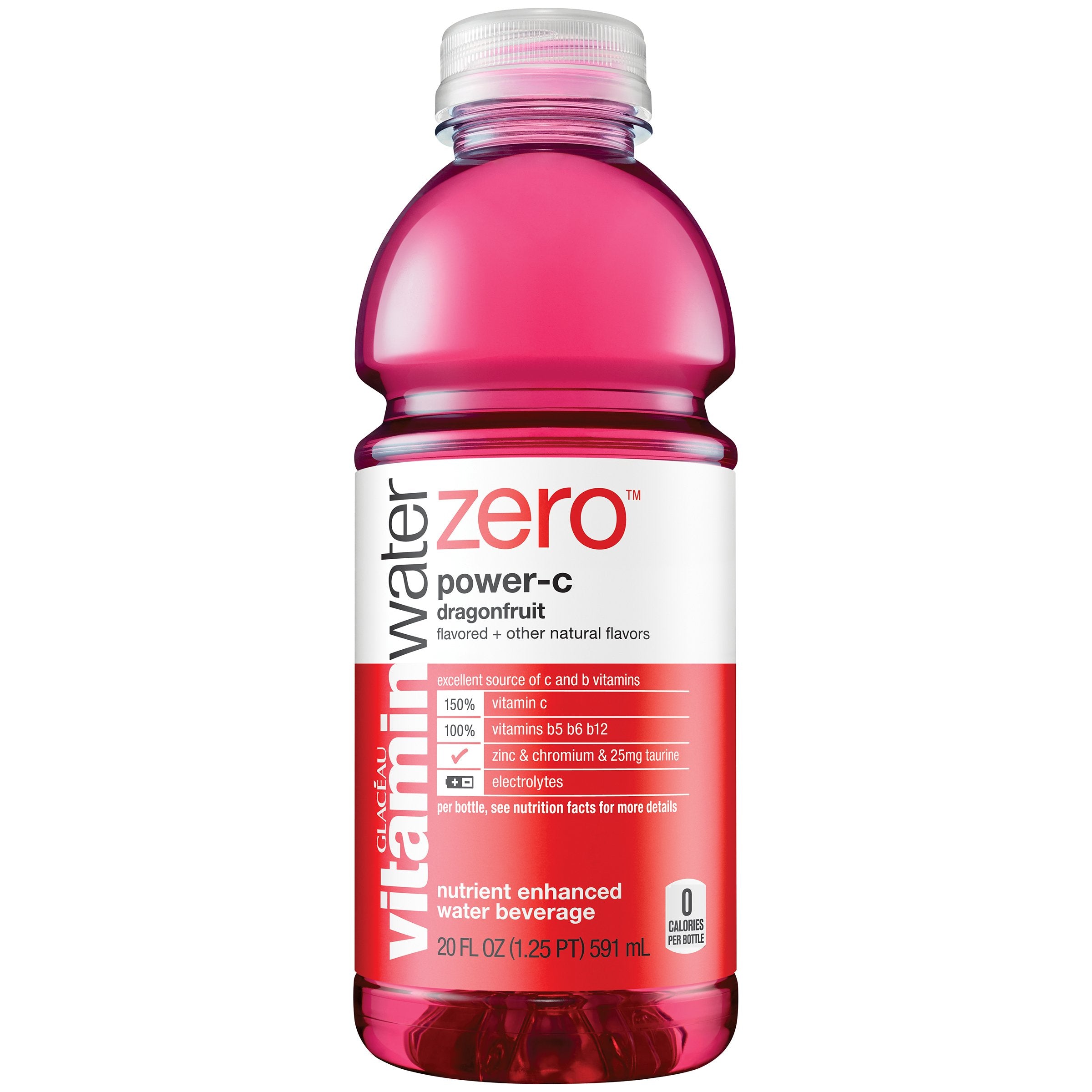 Vitamin Water - Zero Sugar Power C - 12/20oz