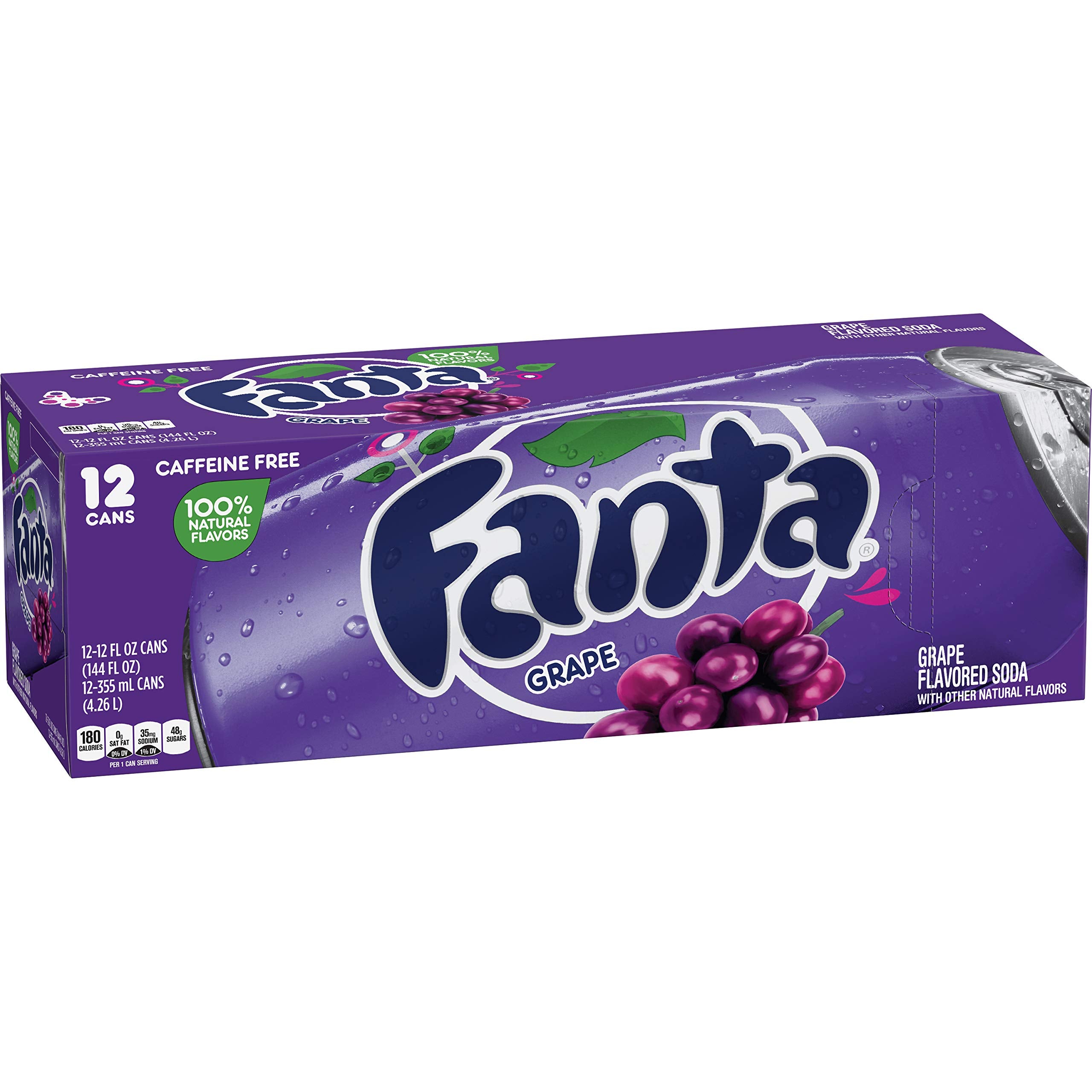 Fanta - Uva - 12oz paquete de 2/12