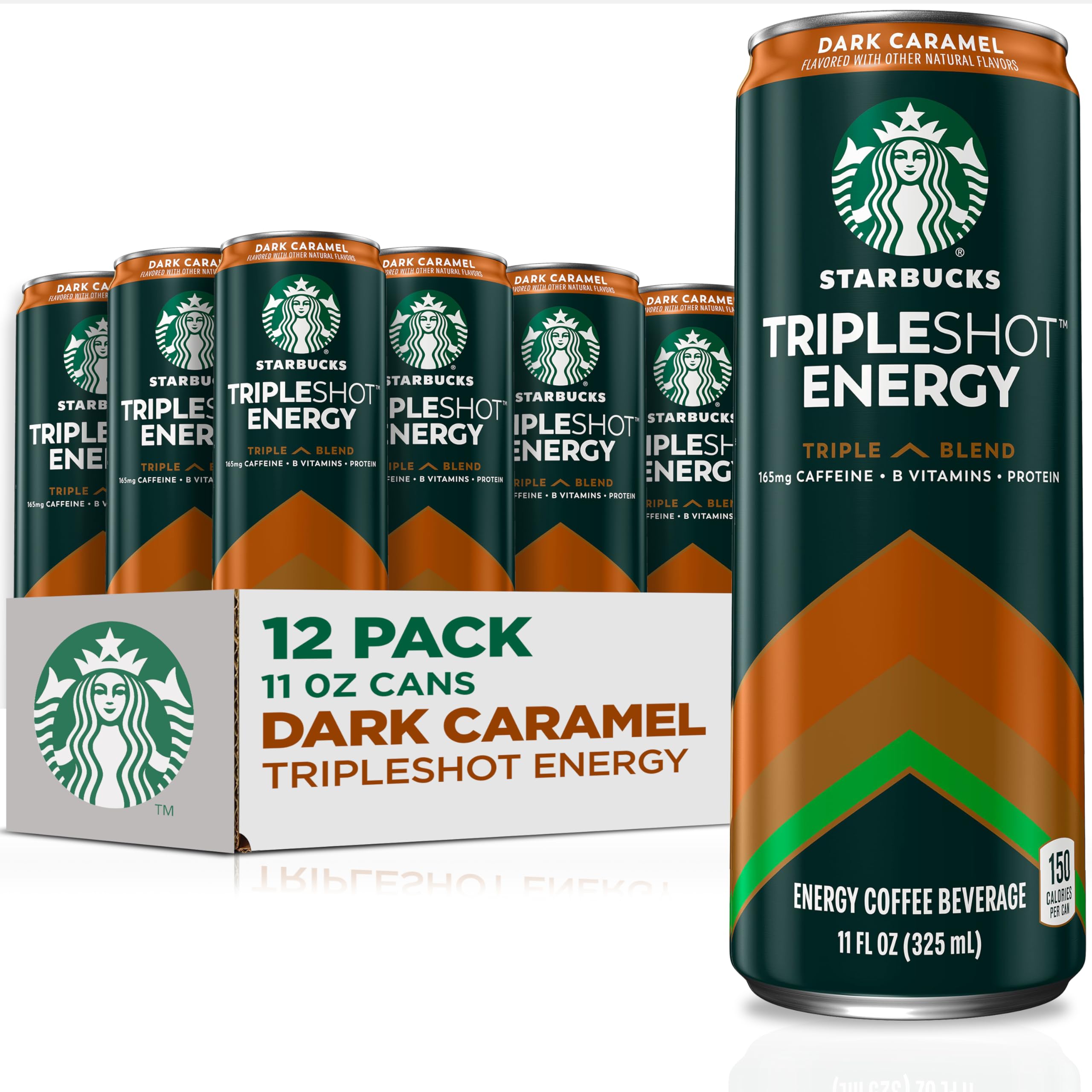 Starbucks - Café Triple Shot Caramelo Oscuro - 12/11oz