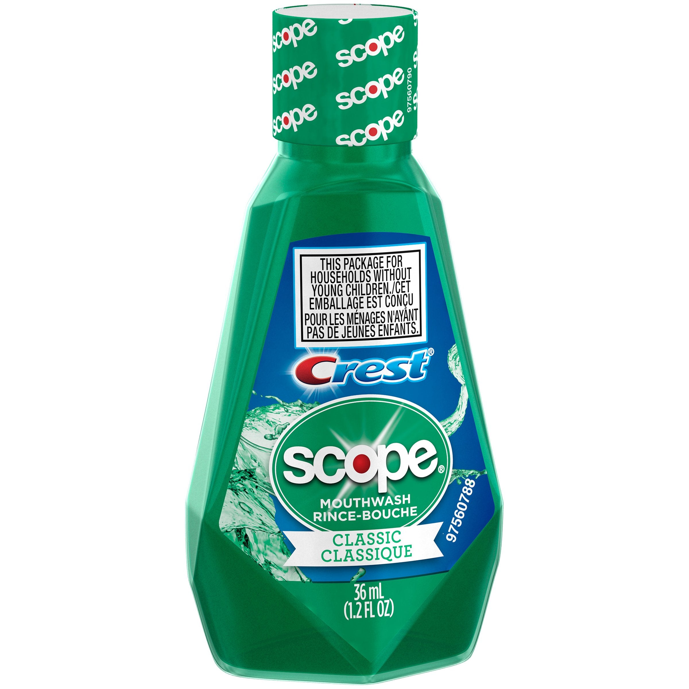 Crest - Scope Mouth Wash - 12/1.49oz