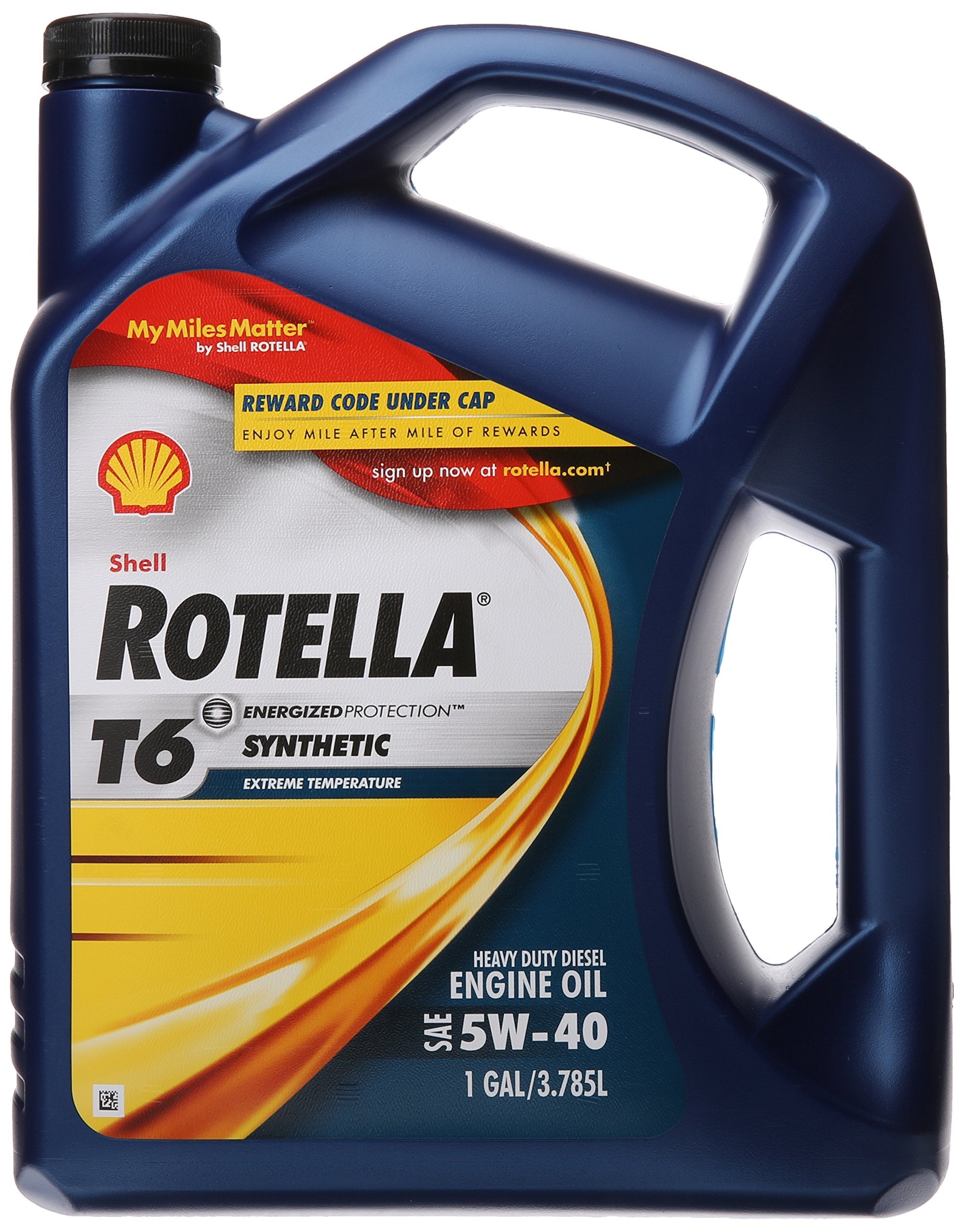 Aceite de motor sintético ROTELLA T6 Full Syn 5w40 - 3/1 galón