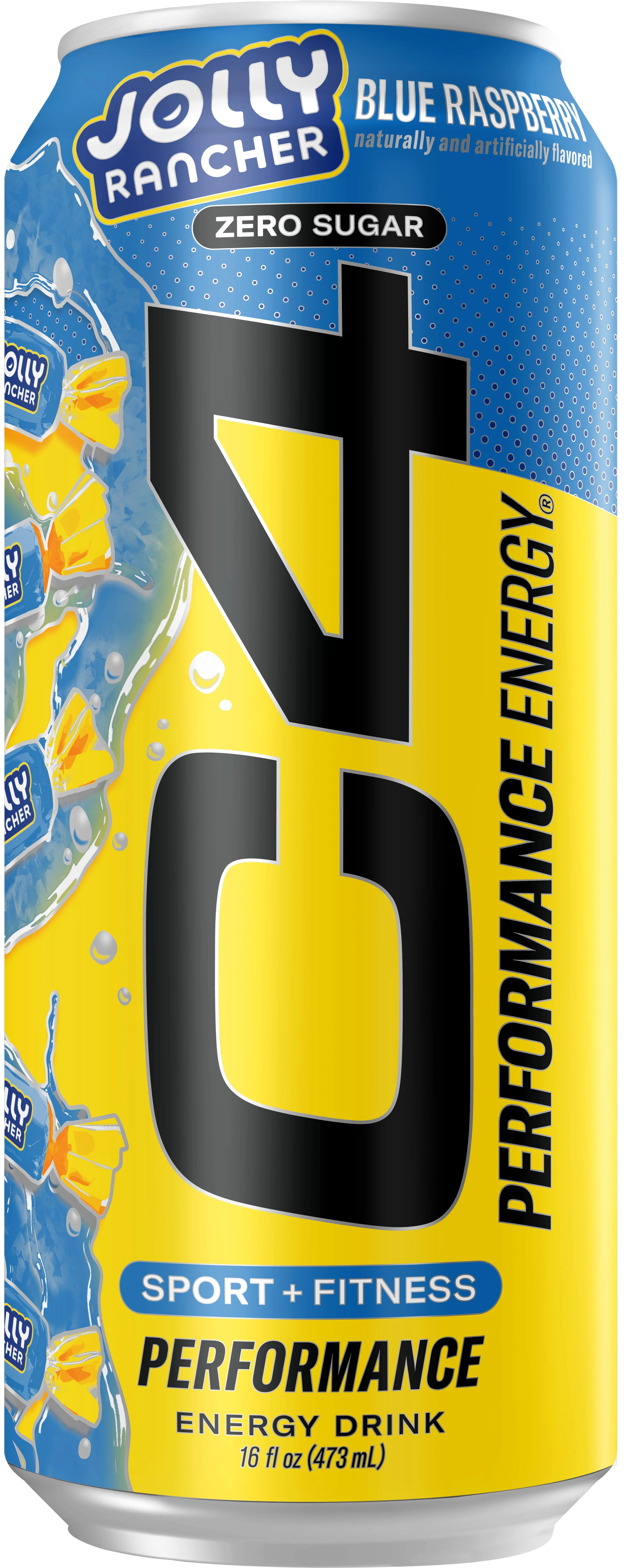 C4 - Energy Jolly Rancher Blue Raspberry - 12/16oz