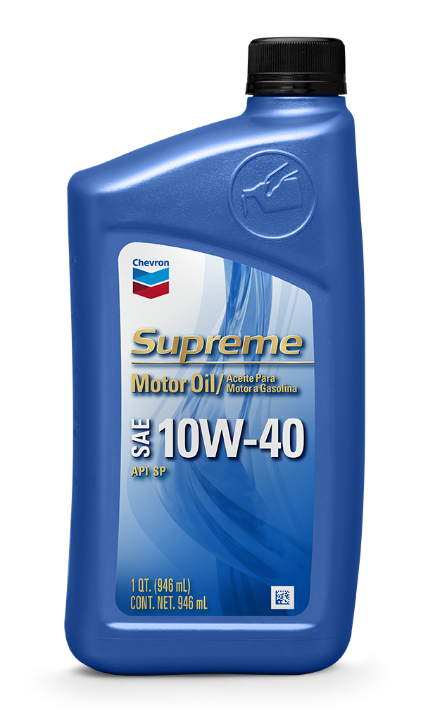 Chevron - Supreme Synthetic Blend 10W40 - 12/1QT