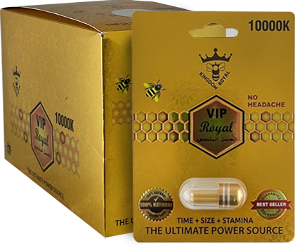 VIP Royal - Pastillas potenciadoras de oro de 10 quilates - 24/1 ct