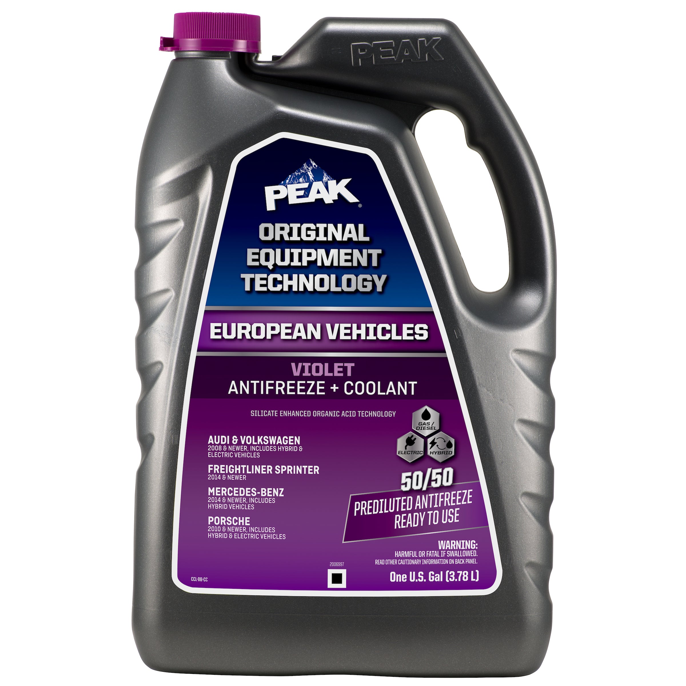 PEAK - OET European Vehicle 5050 Violet - 6/1Gal