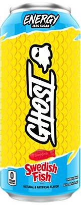 Ghost - Swedish Fish Energy Drink - 12/16oz