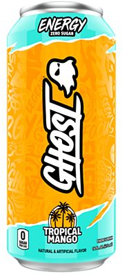Ghost - Tropical Mango Energy Drink - 12/16oz