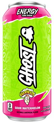 Ghost - Warheads Sour Watermelon Energy Drink - 12/16oz