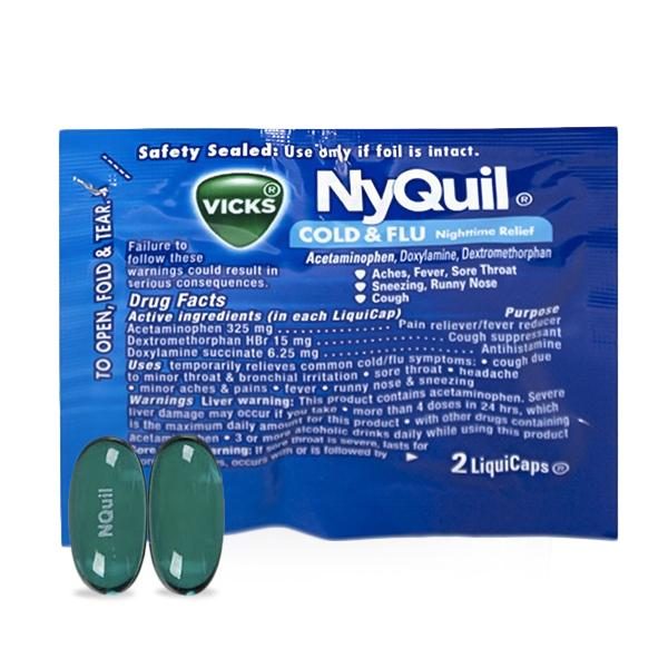 NyQuil - Blisters regulares - 12/2 u.