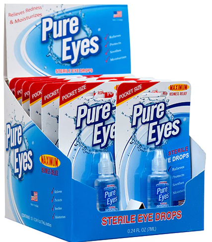 Pure Eyes - Hanging Pack - 12/0.2oz