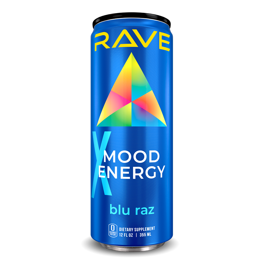 XMOOD - XRrave BlueRaz- 12/12oz