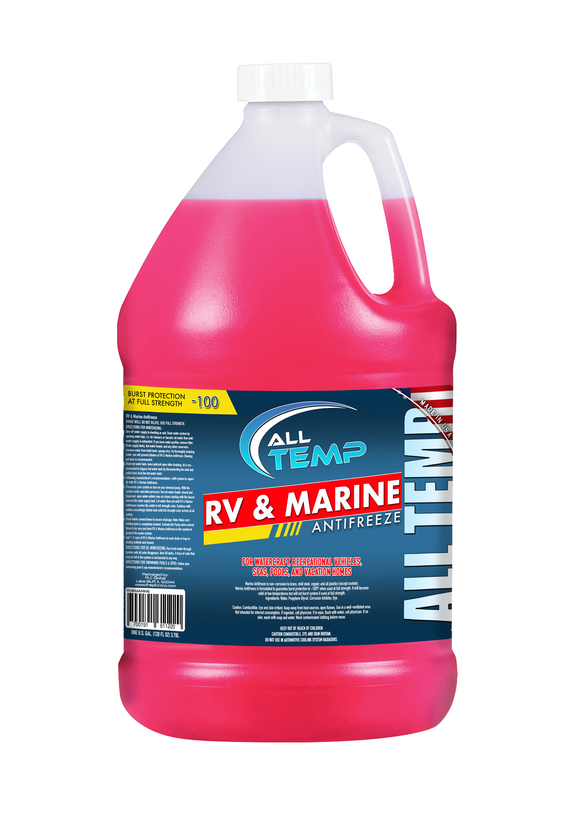 All Temp - RV -100 Antifreeze - 4/1gal