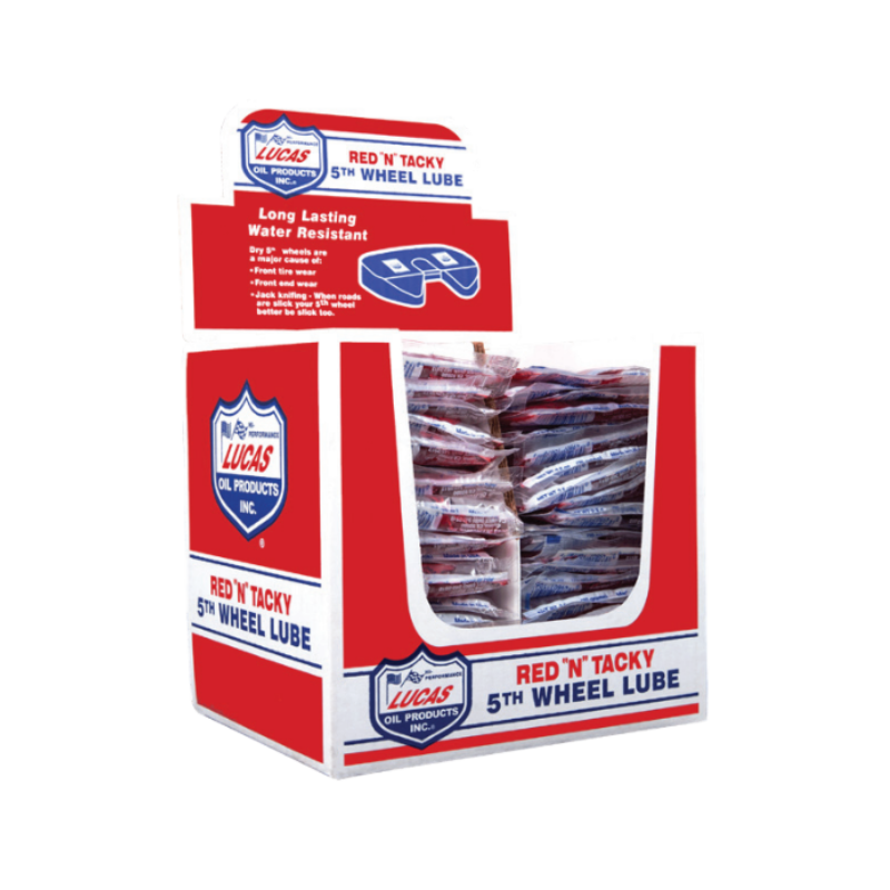 Lucas - Red "N" Tacky 5th Wheel Grease - 48/2.5oz