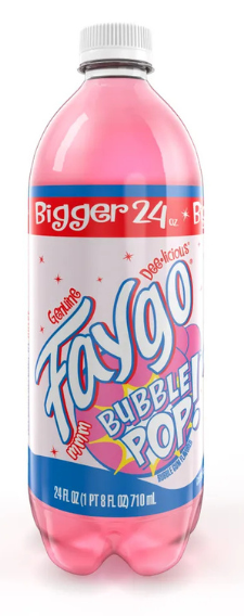Faygo - Bubble Pop - 24/24oz