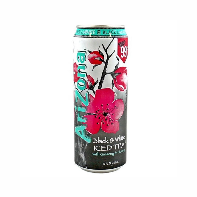 Arizona - Black and White Tea Can - 24/23oz