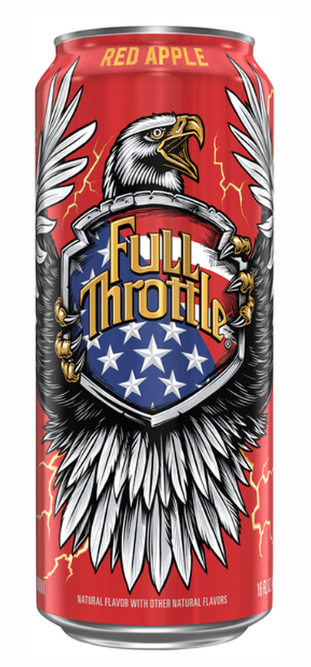 Full Throttle - Red Apple - 24/16oz