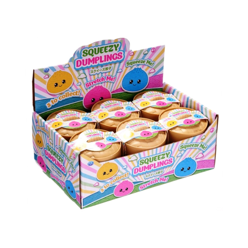 Squeezy Dumplings Toy - 12ct
