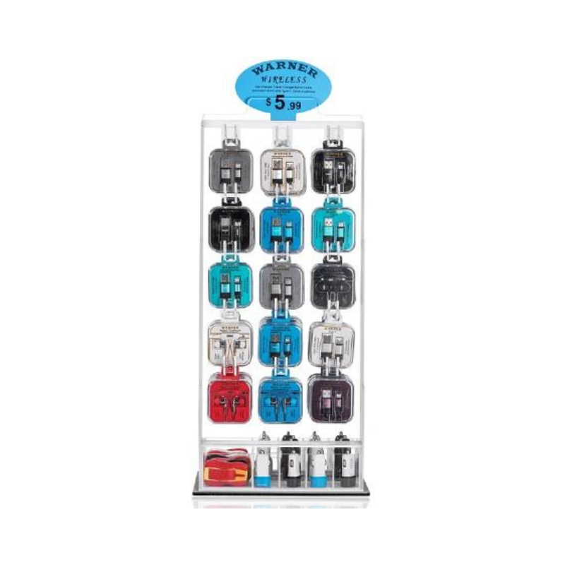 WARNER - DISPLAY Royal Blue With LED - 1/105ct